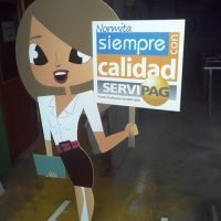 BIG BOY PUBLICITARIO EN TROVICEL UNA CARA