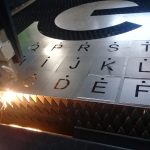 Plantillas números en corte laser