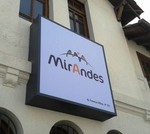 caja luminosa tipo panaflex impresa