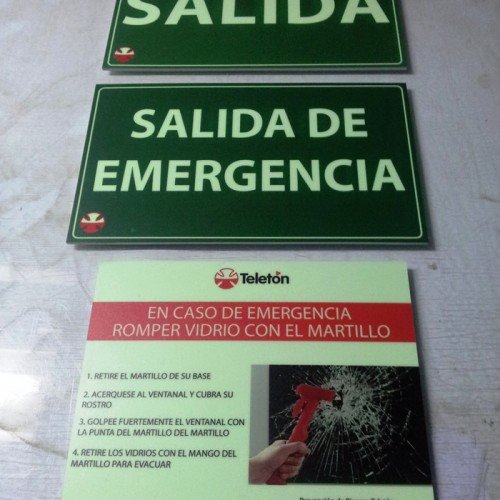 SEÑALÉTICA EMERGENCIA Y VÍAS EVACUACIÓN