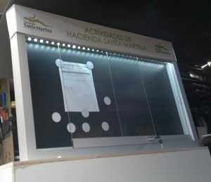DIARIO MURAL MAGNÉTICO CENEFA RECTA 20 CM ILUMINACION LED
