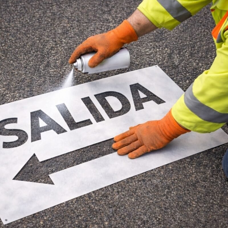 Stencil, Plantillas para pintar, Plantillas de números, Letras para pintar con spray, Corte láser madera